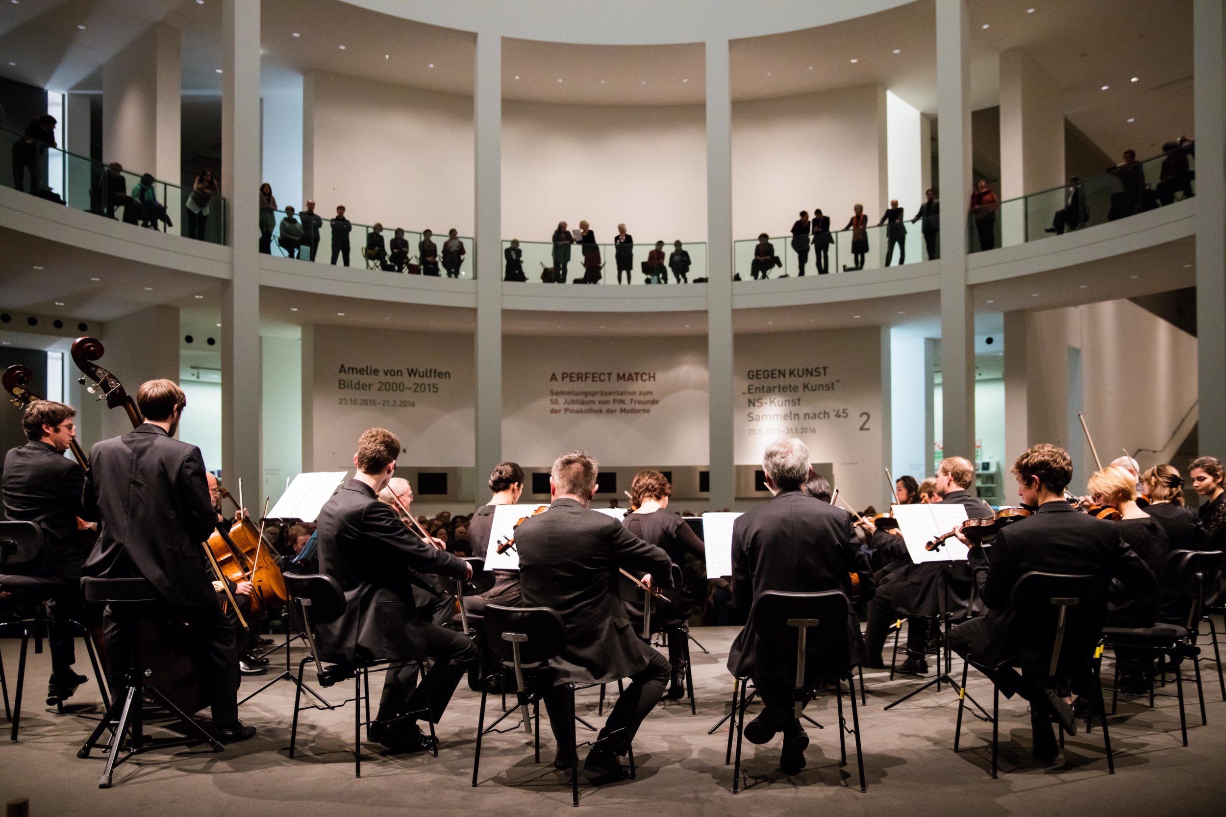 Rotunde der Pinakothek der Moderne, Foto: Florian Ganslmeier