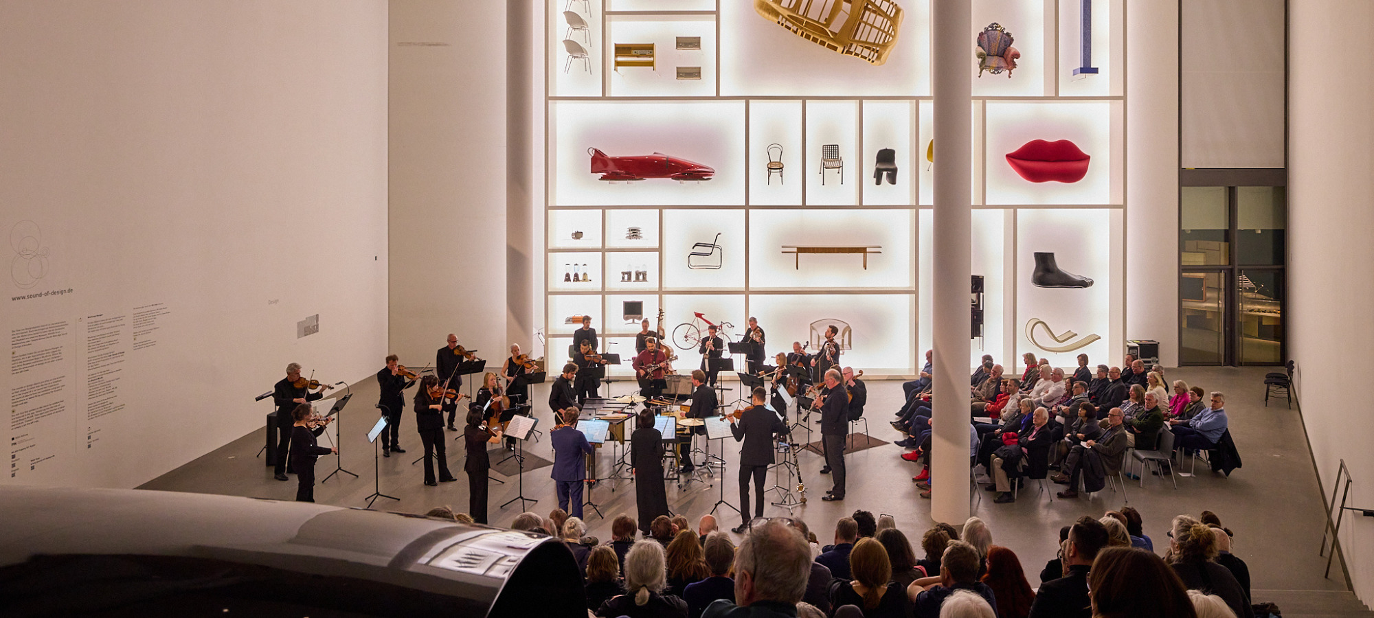 Nachtmusik der Moderne Pinakothek Riley